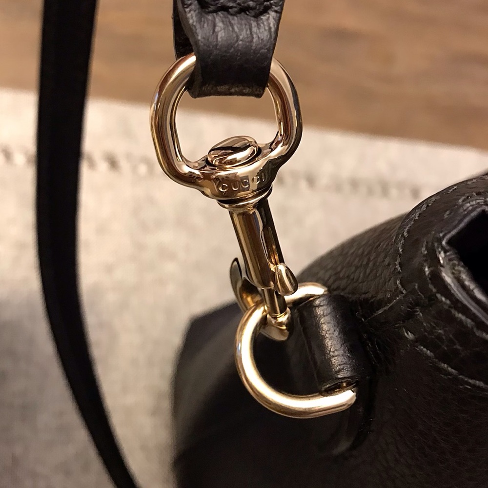 🚫SOLD 08/17🚫AUTH GUCCI GG Convertible Dome Bag❤️ - Picture 8 of 16